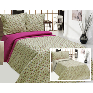  Комплект постельного белья 17С178-ШР "Цветы", рис. 4, серый, 1,5-спальный, лён, фото 1 