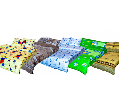  Комплект постельного белья из микрофибры, 1,5-спальный, фото 1 