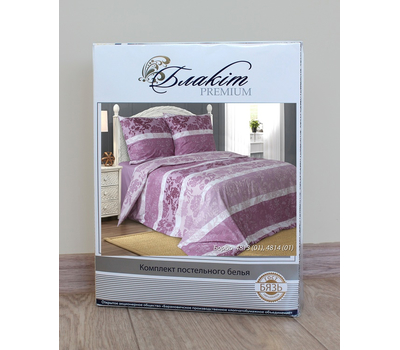 Комплект постельного белья "Бордо", 1,5-спальный, 2 нав. 70 на 70 см, бязь обычная, фото 2 