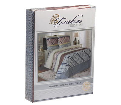  Комплект постельного белья "Форте", 1,5-спальный, бязь обычная, фото 4 