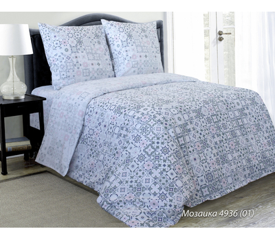  Комплект постельного белья "Мозаика", 1,5-спальный, бязь обычная, фото 1 