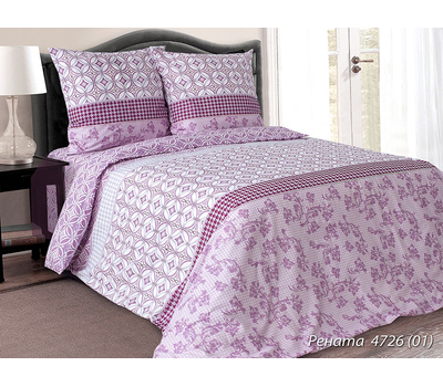  Комплект постельного белья "Рената", 1,5-спальный, бязь обычная, фото 1 