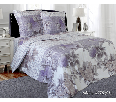  Комплект постельного белья "Адель", 2-спальный, 2 нав. 50 на 70 см, бязь обычная, фото 1 