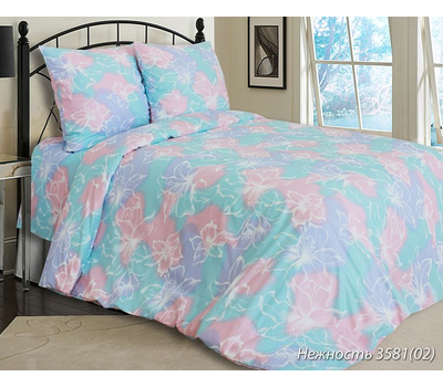  Комплект постельного белья "Нежность", 2-спальный, бязь обычная, фото 1 